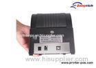 Black 2'' Thermal USB POS Printer for Coupon Printing , Barcode Label Printer