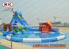 0.55mm PVC Tarpaulin Interesting Inflatable Water Slide Pool toys