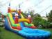 Commercial Grade Inflatable Water Slides Games Fire Proof 0.9mm Pvc
