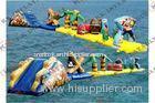 0.9mm Pvc Tarpaulin Waterroof Inflatable Water Parks / Backyard Inflatable Water Park