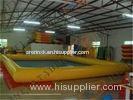 Frame Mobile portable large inflatable swimming pools with Customized color