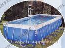 Commercial Adults Party Metal Frame Swimming Pools For Water Park