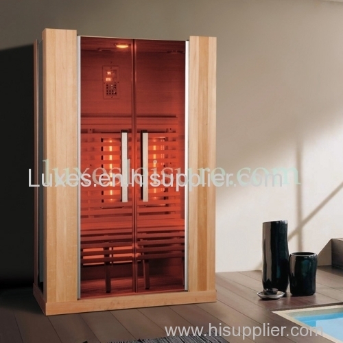 Infrared sauna for Single two person up to 5/6 person china company