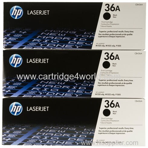 HP 36A Black Original LaserJet Toner Cartridge