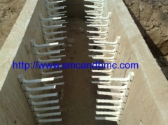 The support arm spacing can be adjusted FRP combination type cable bracket