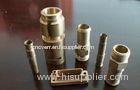 Copper , Brass , Sheet Metal CNC Rapid Prototyping With Electroplating , Passivated