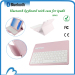 Mini keyboard bluetooth Rohs with case for ipad 6