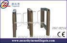 ODM 304 stainless steel Swing Barrier Gate RFID turnstile Entry Systems