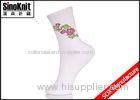 Popular Frilly Cotton White Women Casual Socks Graceful Ladies Socks Anti-bacterial