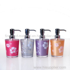 heat transfer pringting plastic lotion pump bottle bouble thickness