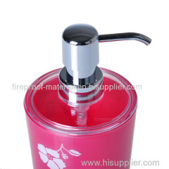 heat transfer pringting plastic lotion pump bottle bouble thickness