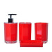 bathroom accessory set octagon style PS plastic double thickness