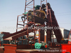 jet suction type gold and diamond dredging vessel