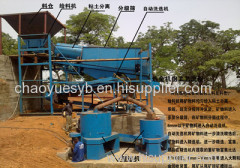 jet suction type gold and diamond dredging vessel