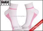 Girl Trendy Fresh Pink Cotton Ankle Socks Custom Made Women No Show Socks