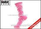 Cute Girl Peachform Plantlife Socks Customied Colorful Weed Socks