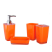 bathroom accessory set PS plastic double thickness square style