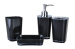 bathroom accessory set PS plastic double thickness square style