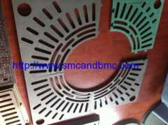 CHINA OEM offer FRP fiberglass molded tree grating 1000mm*1000mm