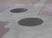 GRP round manhole cover low noises