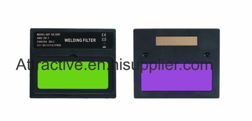 Auto-darkenning welding filters fixed shade optional