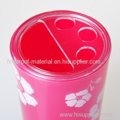 heat transfer pringting toothbrush holder cup bouble thickness