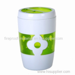 toothbrush holder cup PS plastic toothbrush cup