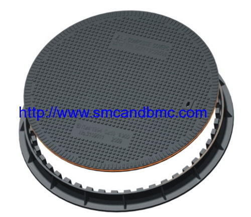 Environment protection low noise FRP GRP round manhole cover