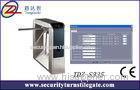Time attendance Controlled Access Turnstiles For IC / ID / MagneticCard