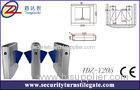 OEM Subway turnstile Flap Barrier Gate , Turnstile Security Products