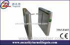 Single / Double Swing Turnstile Drop Arm Barrier with fingerprint function