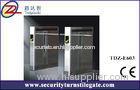 304 stainless access control Drop Arm Barrier swing turnstile with EM cards