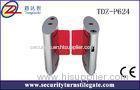 TCP / IP Full automatic Flap Turnstile sliding Barrier gate for Building
