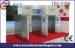 SS304 Flap Turnstile Entry Systems , Flap Barrier Turnstile AC 220V