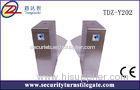 High speed Flap Turnstile Barrier Gate with security system , 600*300*1000 mm
