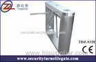 Turnstile Security Systems Pedestrian Barrier Gate With cctv camera system
