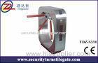 Metal Turnstile Security Products with voice monitoring system for office building , bank