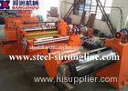Simple Steel Slitting Line For Cold Rolled Coils , Galvanized steel