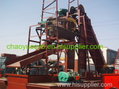 jet suction gold and diamond dredging ship