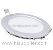 Super Slim 16W 1280lm 240V D240mm LED Flat Panel Lighting For Workshop