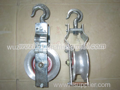 Cable pulley block cargo block