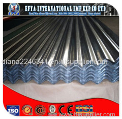 Galvanized Corrugated Board for roof top