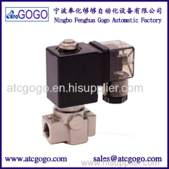 magnetic valve normally close brass stainless steel solenoid valve