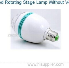 E27 Type Led Rotating Stage Lamp Without Voice-Activated