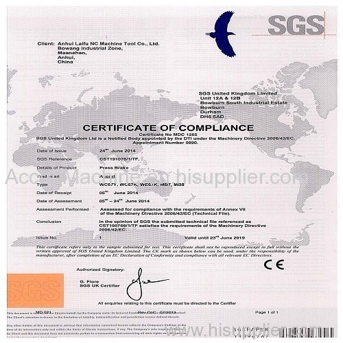 CE Certification after SGS Inspection-3