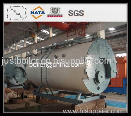 Oil & gas fired steam boilers