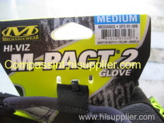 Mechanix Wear Gloves The Safety M-Pact 2 Gloves Heavy Duty Protection Hi-Vizibility / Reflective Gloves