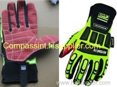 oil and gas industrial IPWSDX impact safety gloves Roughneck Insulated Gloves Ringers Roughneck Gloves