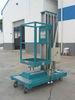 9 Meters Aluminum Mast mobile elevating work platforms for exhibition hall , 125Kg