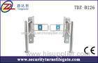 High Speed Swing Supermarket Turnstile with round pillar , CE certification